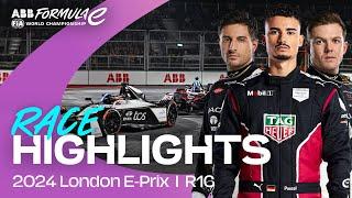 Champions CROWNED in the Season Finale   Round 16 Hankook London E-Prix Race Highlights