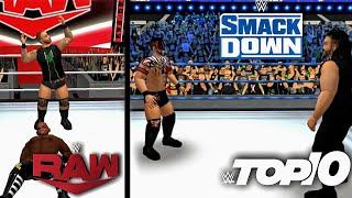 WR3D 2K21 Raw+SmackDown Top 10 Moments