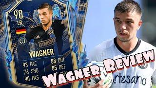 FIFA 23  WAGNER TEAM OF THE SEASON PLAYER REVIEW  BEST LB IN THE GAME? 