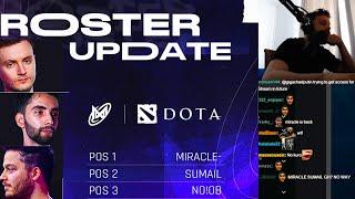 Gorgc reads post TI player shuffle - New Nigma and Team Spirit changes