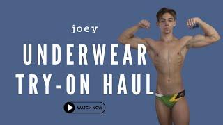 Lowkey Joey  Underwear Try On Haul  Briefs Jock Straps