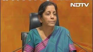 Rhetoric Of Loser Nirmala Sitharaman Counters Rahul Gandhi Speech