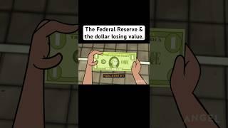 How does the dollar lose value? #tuttletwins #inflation #hyperinflation #federalreserve