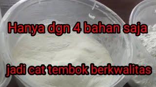 Cara buat Cat tembok sendiri   modal kecil untung besar @daytutorial69