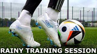 Individual Training Session In The Rain  How To Train Solo