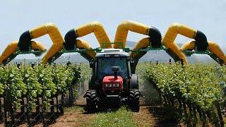 WOW Modern Agriculture Harvest Technology Agricultural Machines From The Future Harvesting Robot