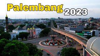 Drone View Kota Palembang 2023  Sumatera Selatan