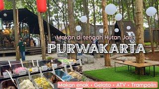Cafe Hits Kekinian di Purwakarta  Hutan Jati Cafe and Gelato