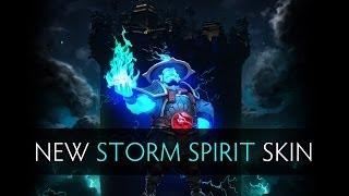 Dota 2 New Storm Spirit Skin side by side comparison