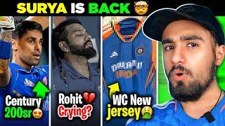 SURYA ki CENTURY ne SILENCE kardia   Rohit Sharma sad   MI vs SRH