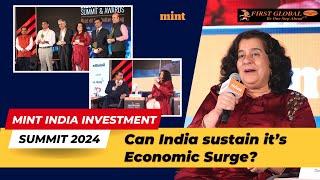 AI Investment and Indian Economy Devina Mehras Perspective  Mint India Investment Summit 2024