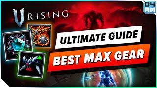 V Rising 1.0 ULTIMATE Best in Slot Weapon Armor & Jewel Guide to Dominate The Endgame