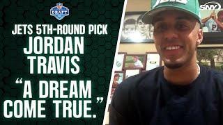 Jets draft pick Jordan Travis on being selected by New York Its a dream come true  SNY