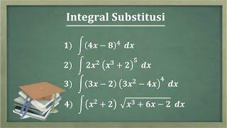 Trik mudah - SUPER LENGKAP - Integral Substitusi