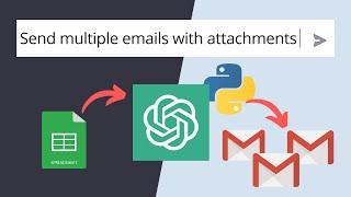 ChatGPT Code Interpreter Connect to CSV File & Send Emails with Attachment