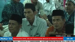 PEDAGANG APKL GELAR PERINGATAN MAULID DI TENGAH PASAR