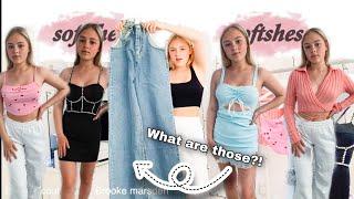 Softshes Haul  longest jeans in the world  cute dresses tho