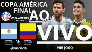 ARGENTINA X COLÔMBIA AO VIVO - TRANSMISSÃO AO VIVO COPA AMÉRICA 2024  FINAL