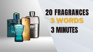 20 Sexiest perfumes 3 words 3 minutes