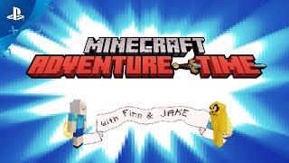 Minecraft - Adventure Time Mash Up Trailer  PS4 PS3 PS Vita