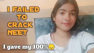 I failed to crack my NEET exam Neet 2024 preparing for neet 2025?? #study #result