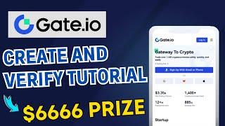 Gate.io Tutorial For Beginners 2024  Create And Verify Gate.io Account  Gate.io On Mobile