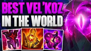 BEST VELKOZ IN THE WORLD DOMINATING CHALLENGER  CHALLENGER VELKOZ SUPPORT GAMEPLAY  Patch 14.6