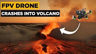 FPV Drone Vs VOLCANO - Epic Drone Crash Into Icelandic Volcano  Full 4K Version