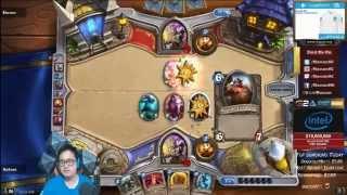 Hearthstone - MassanSC Legend plays PRIEST in ARENA FULL GAME