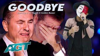 AGT 2023  Mysterious Participants Sing the Song Goodbye all the Judges are very sad