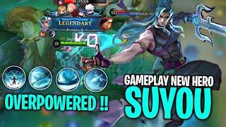 Gameplay New Hero Suyou 100% Op - Advance Server - Mobile Legends Bang Bang