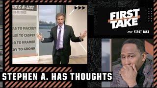 Stephen A. has thoughts on Mad Dogs A-List   First Take