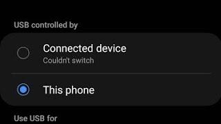 Fix This Device Couldnt Switch Problem Solve In USB Settings  This Device Couldnt Switch USB