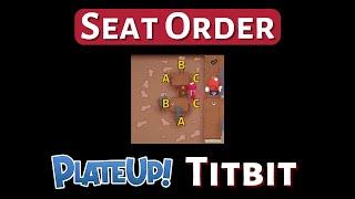 PlateUp Titbit Seat Order