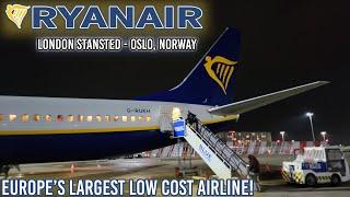 THE RYANAIR UK EXPERIENCE  London Stansted - Oslo Gardermoen