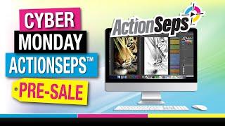 Cyber Monday ActionSeps™ Pre-sale Simulated Spot Process Actions for Screen Printing - Photoshop