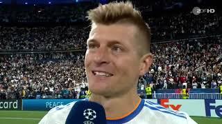 Toni Kroos - du hattest 90 Minuten Zeit Dir Fragen auszudenken