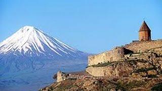 Армения. Гора Арарат. Монастырь Хор Вирап.