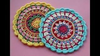 Мандала крючком Crochet mandala