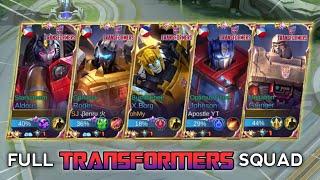 5 MAN FULL TRANSFORMERS SQUAD GAMEPLAY