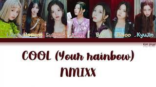 NMIXX 엔믹스 – COOL Your rainbow Lyrics HanRomEngCOLOR CODED