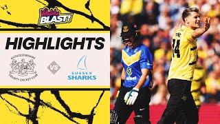 GLOS REACH THE 2024 VITALITY BLAST FINAL  Gloucestershire v Sussex  Semi-final highlights