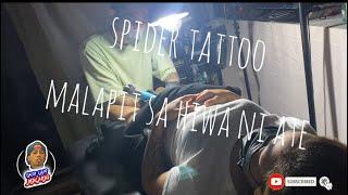 GAGAMBA GUMAPANG SA GUHIT #private #tattoo #watch #subscribe #caloylangmalakas