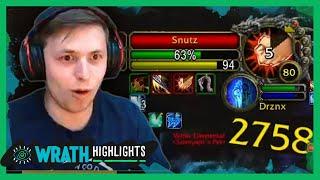 Whaazz vs Snutz INSANE 2v2 Arena WOTLK BETA