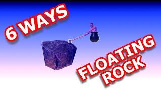 6 Ways to get to Floating Rock in Getting Over It