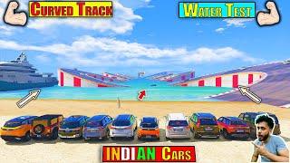 GTA 5 Indian Cars Vs Curved Climb Drag Race Challenge GTA 5