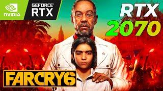 Far Cry 6 - RTX 2070 All Settings with DXR ONOFF FPS Test 1080p