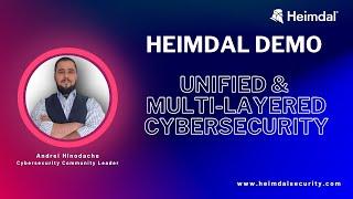 Heimdal XDR Demo – Unified & Multi Layered Cybersecurity