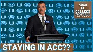 Does Miami WANT the ACC to survive? Why the Canes have been quiet. l College Football Podcast