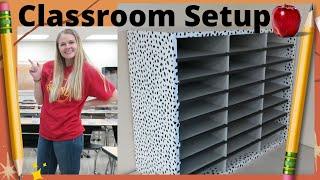 Classroom Setup - High School Class Setup - Boho Classroom Decor - A Day in the Life of a Teacher